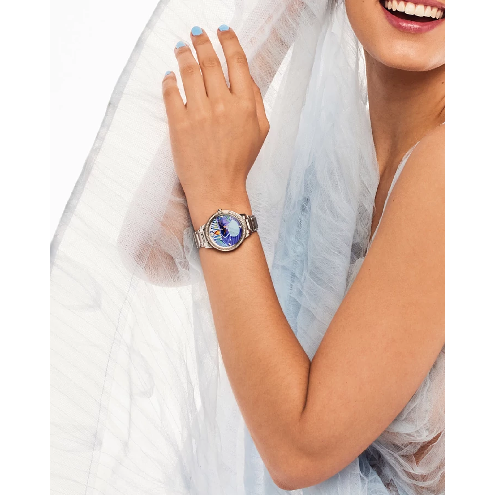 Reloj Citizen Azul Cinderella Disney Princess Boxed Set FE7041-51W | Elegancia relojería